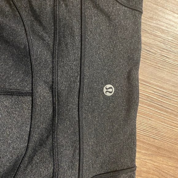 Charcoal Grey Lululemon Leggings - Picture 2 of 4